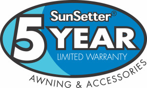 5 year warranty retractable awnings abc windows and more toledo ohio sunsetter retractable awnings